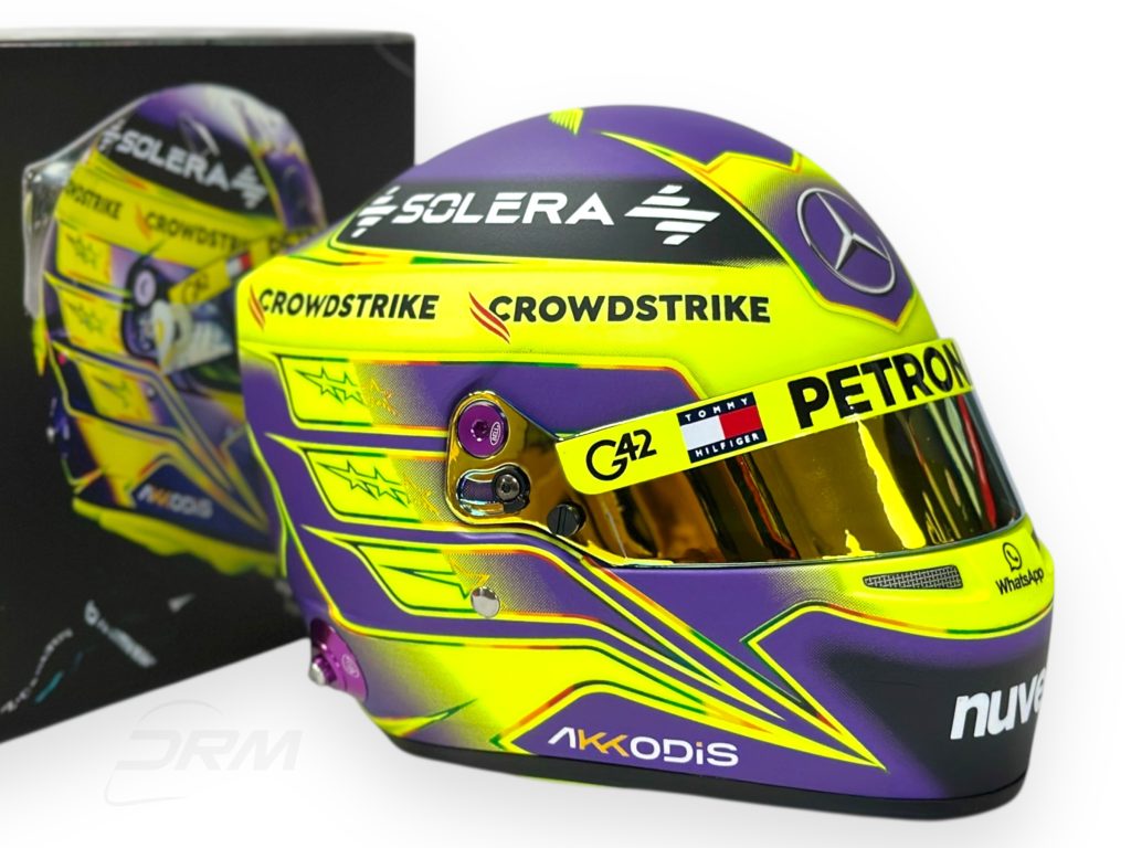 Lewis Hamilton 2024 Mercedes Bell 1:2 Helmet