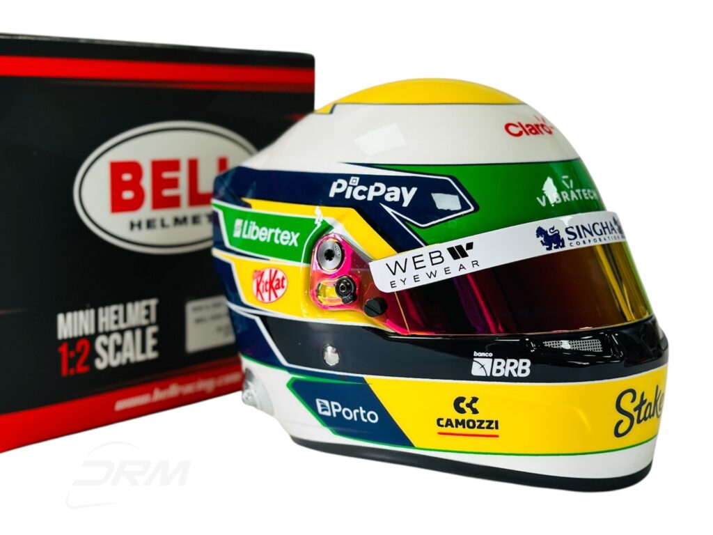 Gabriel Bortoleto 2025 Sauber Bell 1:2 Helmet