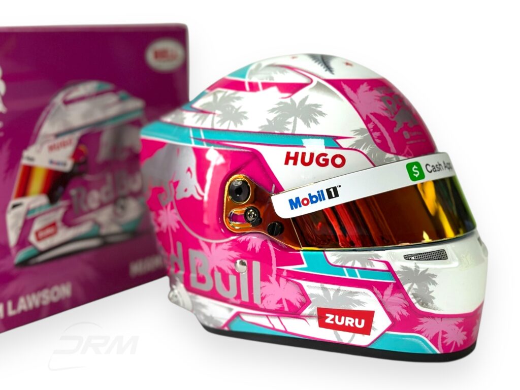 Liam Lawson 2025 Racing Bulls Miami GP Bell 1:2 Helmet