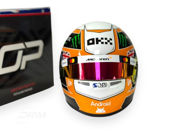 Oscar Piastri 2025 McLaren Monaco GP Bell 1:2 Helmet - Image 3
