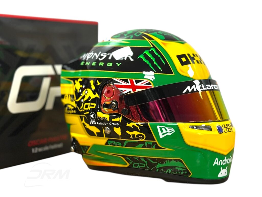 Oscar Piastri 2025 McLaren Australian GP Bell 1:2 Helmet