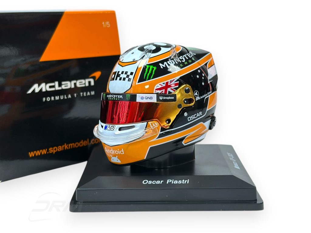 Oscar Piastri 2025 McLaren Monaco GP Bell Spark 1:5 Helmet