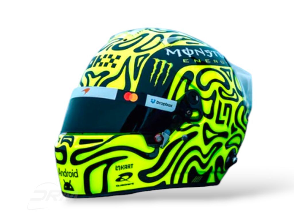 Lando Norris 2026 McLaren Bell 1:2 Helmet
