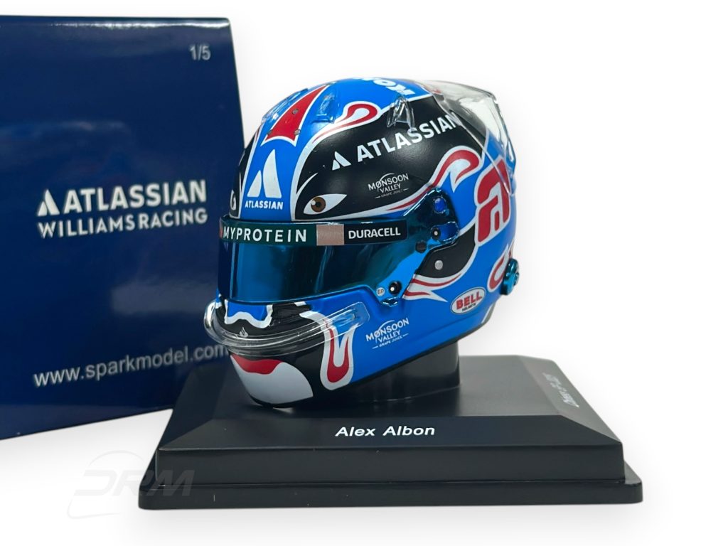 Alexander Albon 2025 Williams Chinese GP Bell Spark 1:5 Helmet