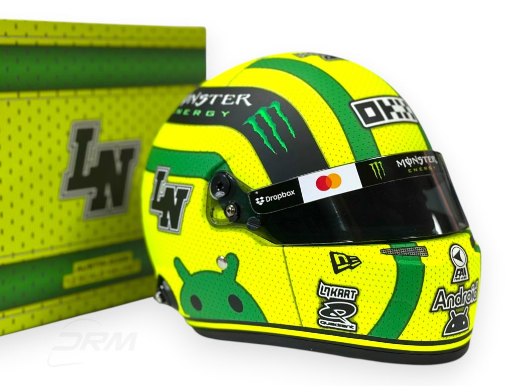 Lando Norris 2025 McLaren Austin GP Bell 1:2 Helmet