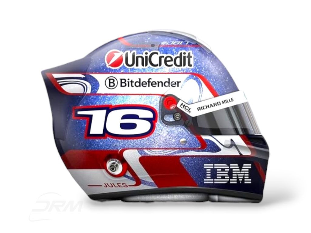 Pre Order Plexi Signed Edition DRM Exclusive Charles Leclerc 2025 Ferrari Singapore GP Bell 1:2 Helmet - Ltd to 16pcs - Shipping December