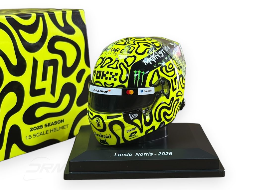 Lando Norris 2025 McLaren Bell Spark 1:5 Helmet