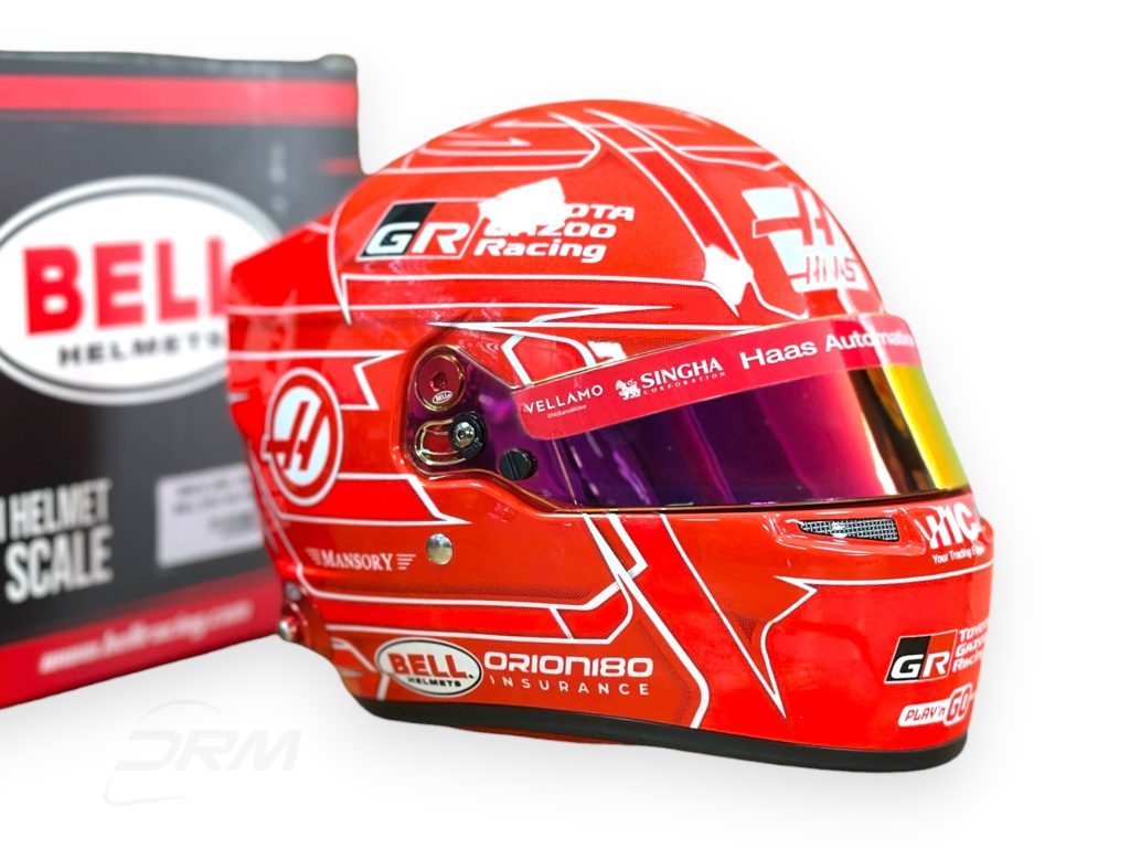 Esteban Ocon 2025 Haas Bell 1:2 Helmet