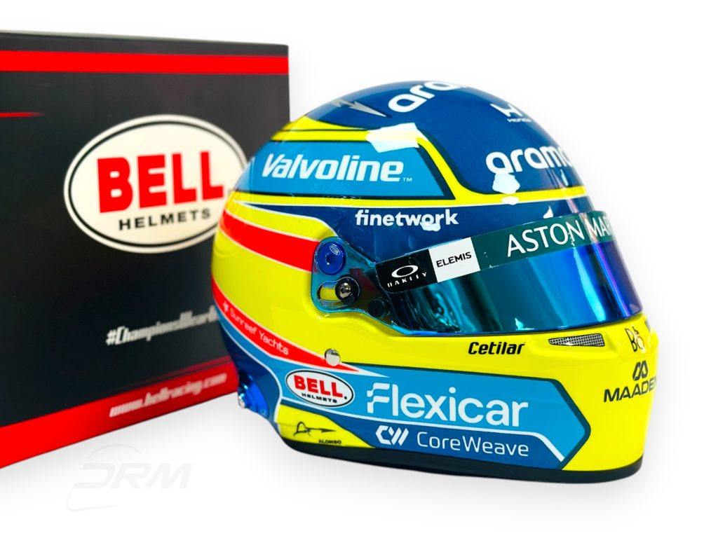 Fernando Alonso 2026 Aston Martin Bell 1:2 Helmet