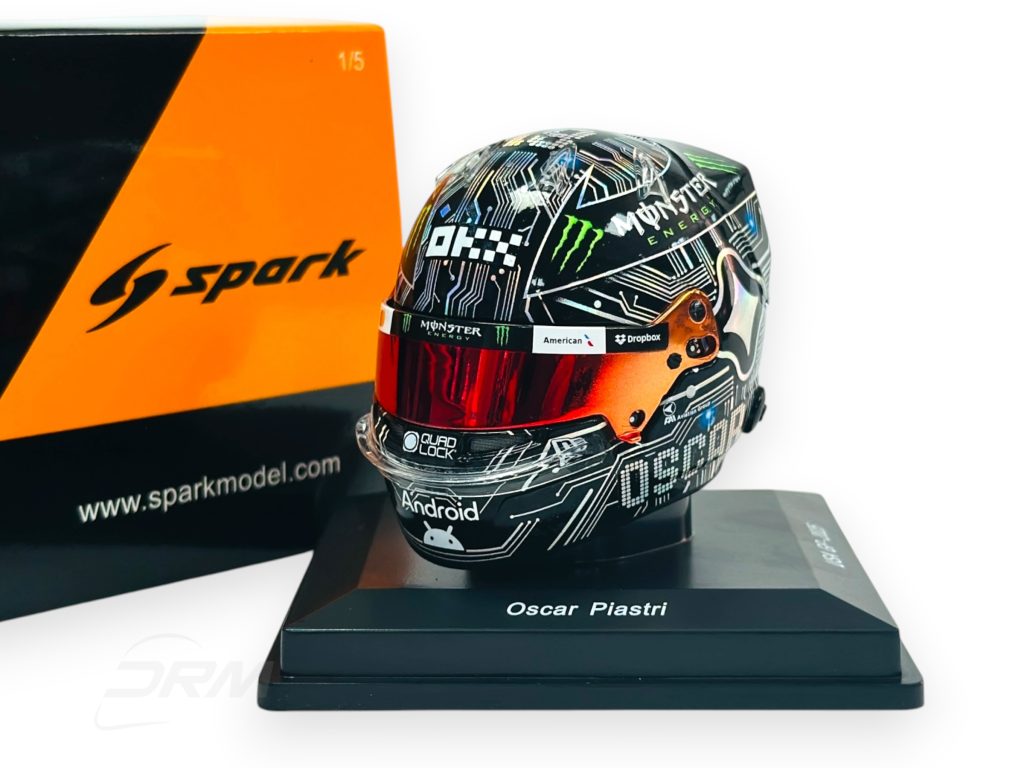 Oscar Piastri 2025 McLaren USA GP Bell Spark 1:5 Helmet