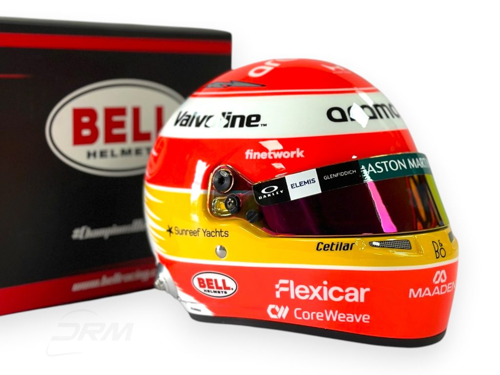 Fernando Alonso 2026 Aston Martin Monza GP Bell 1:2 Helmet - Ltd Edition