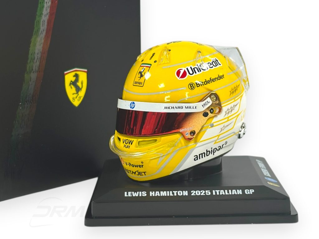 Lewis Hamilton 2025 Ferrari Italian GP Bell LookSmart Spark 1:5 Helmet