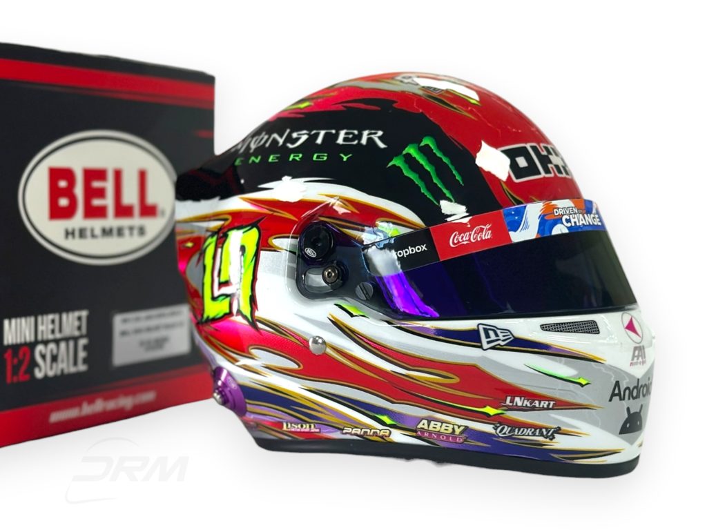 Lando Norris 2024 McLaren Japanese GP Bell 1:2 Helmet - Supplied In Black Bell Box