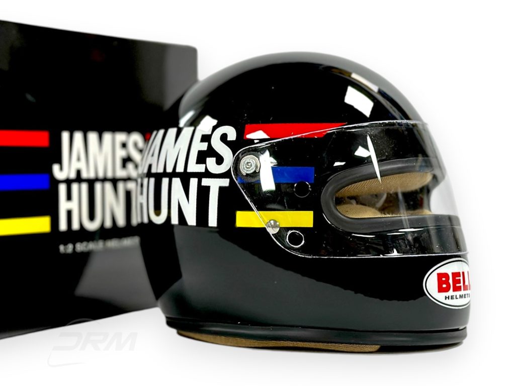 James Hunt  1976 McLaren  World Champion  50 Year Anniversary  Bell 1:2 Helmet
